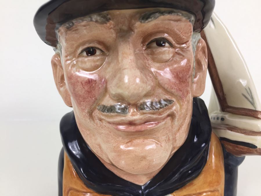 Royal Doulton Large 'Yachtsman' D6626 Character Pitcher 1970 [Photo 2]