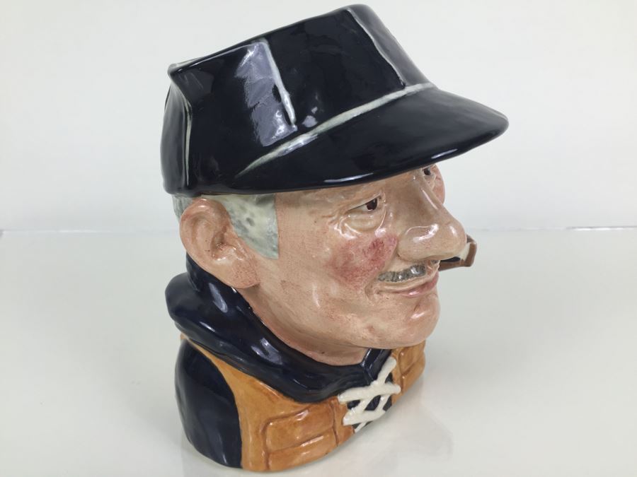 Royal Doulton Large 'Yachtsman' D6626 Character Pitcher 1970 [Photo 9]