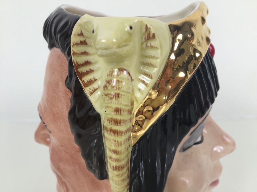 Royal Doulton Large The Star-Crossed Lovers Collection 'Antony & Cleopatra' D6728 Character Pitcher Limited Edition 3,671 Of 9,500 [Photo 10]