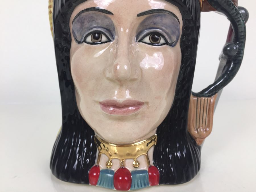 Royal Doulton Large The Star-Crossed Lovers Collection 'Antony & Cleopatra' D6728 Character Pitcher Limited Edition 3,671 Of 9,500 [Photo 2]