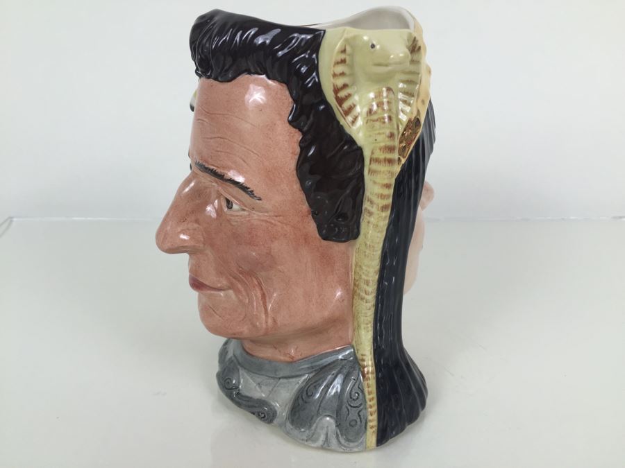 Royal Doulton Large The Star-Crossed Lovers Collection 'Antony & Cleopatra' D6728 Character Pitcher Limited Edition 3,671 Of 9,500 [Photo 8]