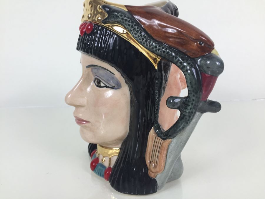 Royal Doulton Large The Star-Crossed Lovers Collection 'Antony & Cleopatra' D6728 Character Pitcher Limited Edition 3,671 Of 9,500 [Photo 13]