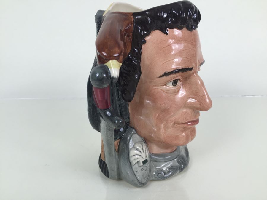 Royal Doulton Large The Star-Crossed Lovers Collection 'Antony & Cleopatra' D6728 Character Pitcher Limited Edition 3,671 Of 9,500 [Photo 14]