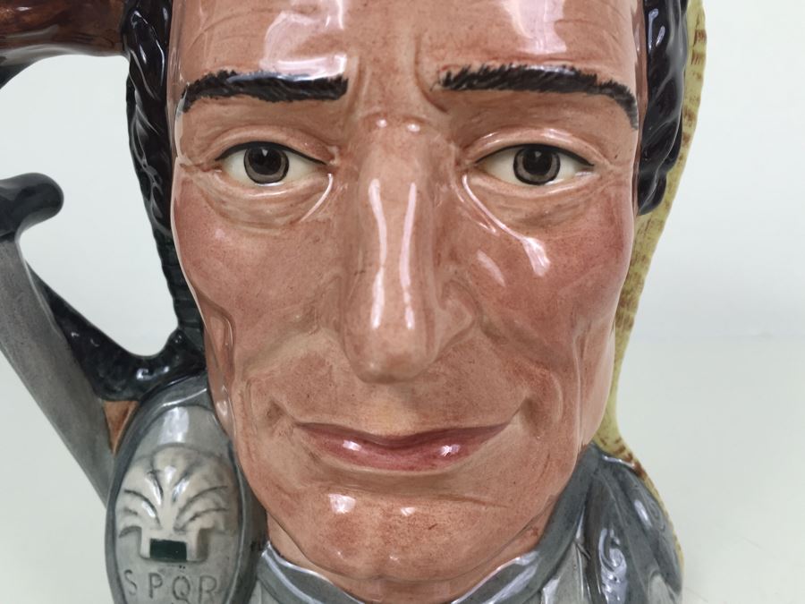 Royal Doulton Large The Star-Crossed Lovers Collection 'Antony & Cleopatra' D6728 Character Pitcher Limited Edition 3,671 Of 9,500 [Photo 5]