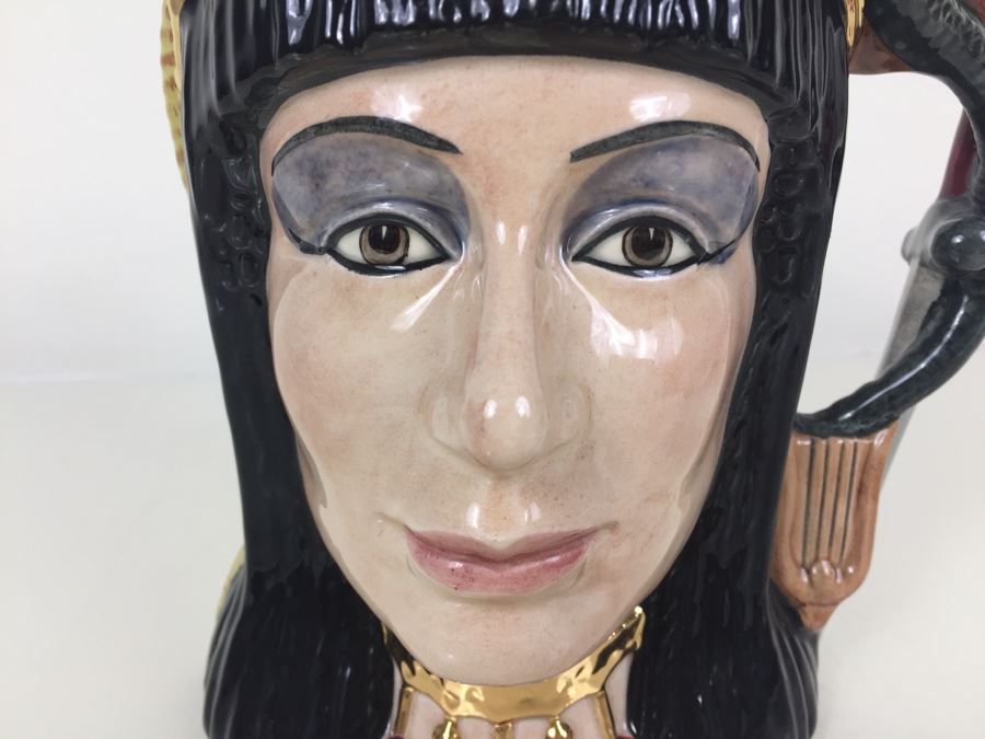Royal Doulton Large The Star-Crossed Lovers Collection 'Antony & Cleopatra' D6728 Character Pitcher Limited Edition 3,671 Of 9,500 [Photo 12]