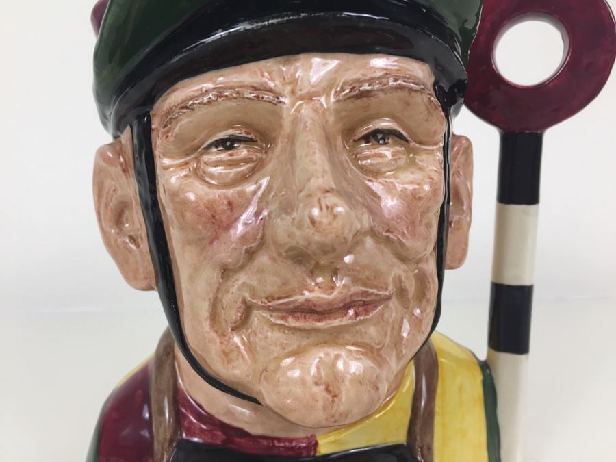 Royal Doulton Large 'Jockey' D6625 Character Jug 1970 [Photo 2]