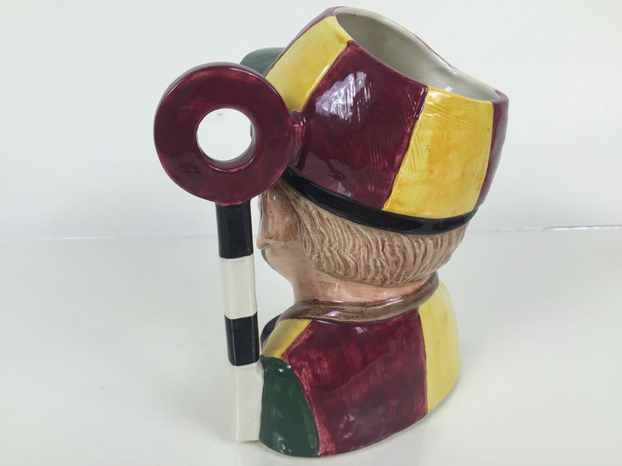 Royal Doulton Large 'Jockey' D6625 Character Jug 1970 [Photo 6]
