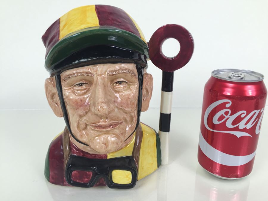 Royal Doulton Large 'Jockey' D6625 Character Jug 1970 [Photo 4]
