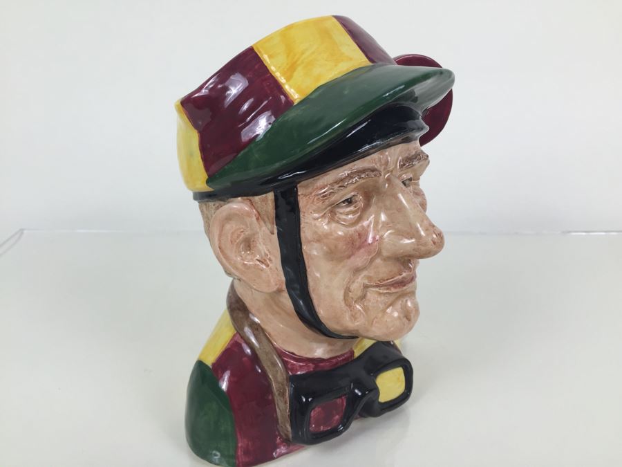 Royal Doulton Large 'Jockey' D6625 Character Jug 1970 [Photo 9]