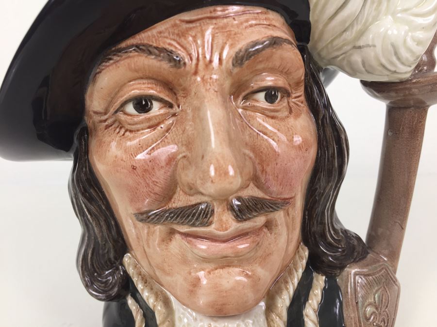 Royal Doulton Large 'Athos' D6439 Character Pitcher 1955 [Photo 2]