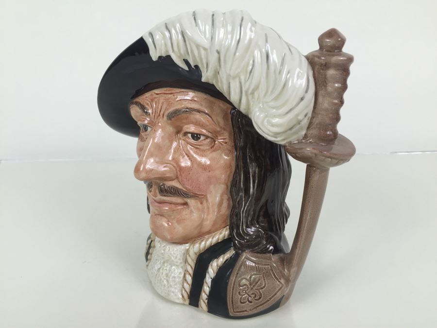 Royal Doulton Large 'Athos' D6439 Character Pitcher 1955 [Photo 5]