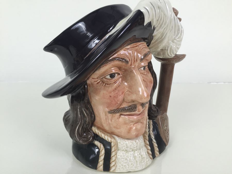 Royal Doulton Large 'Athos' D6439 Character Pitcher 1955 [Photo 10]