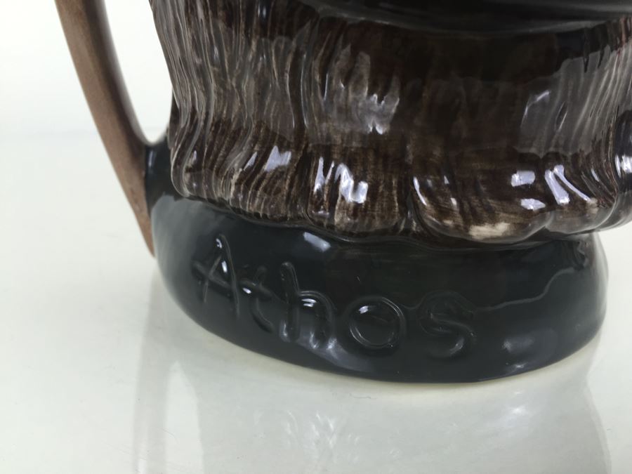 Royal Doulton Large 'Athos' D6439 Character Pitcher 1955 [Photo 8]