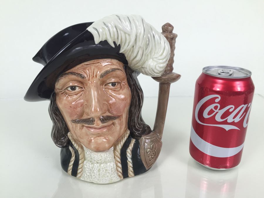 Royal Doulton Large 'Athos' D6439 Character Pitcher 1955 [Photo 4]