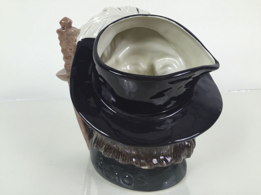 Royal Doulton Large 'Athos' D6439 Character Pitcher 1955 [Photo 7]