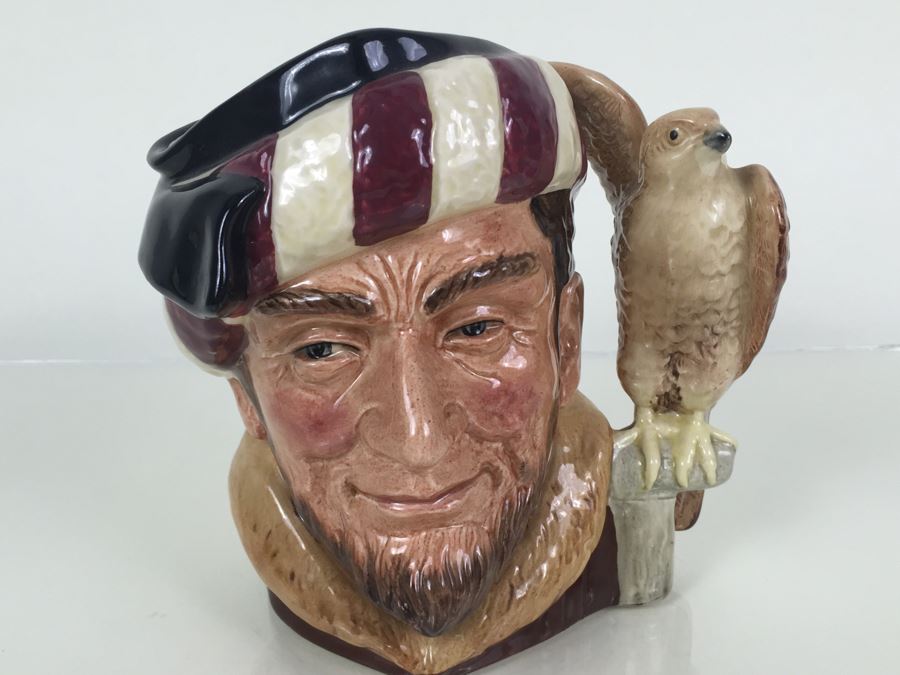 Royal Doulton Large 'The Falconer' D6800 Character Pitcher 1987 Special Commission 1000 [Photo 1]