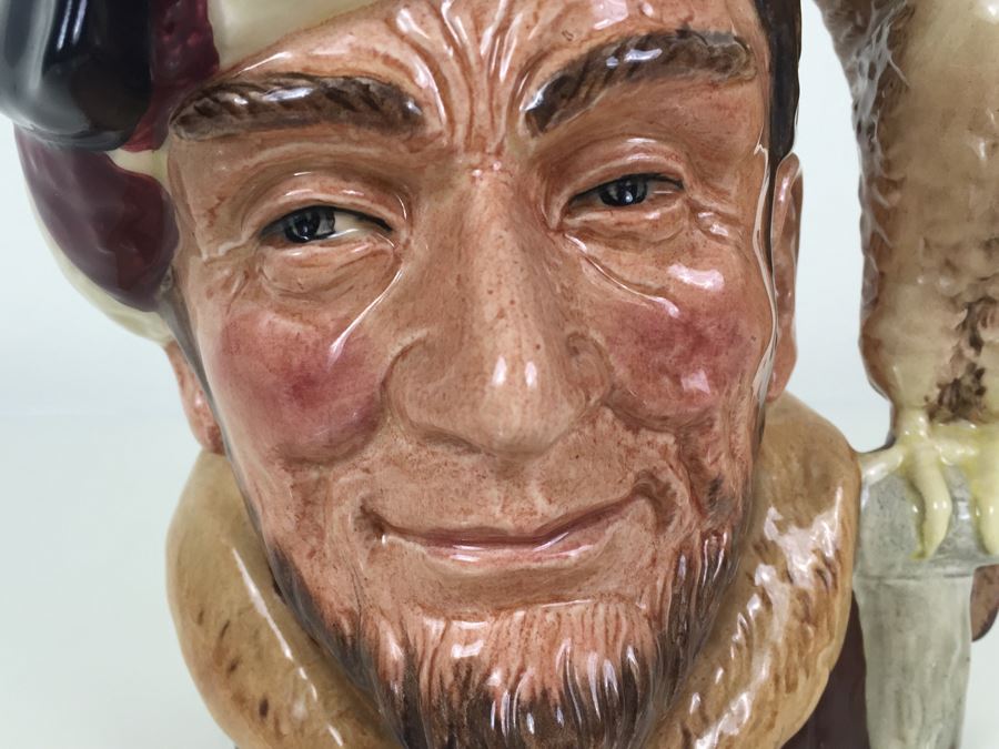 Royal Doulton Large 'The Falconer' D6800 Character Pitcher 1987 Special Commission 1000 [Photo 2]