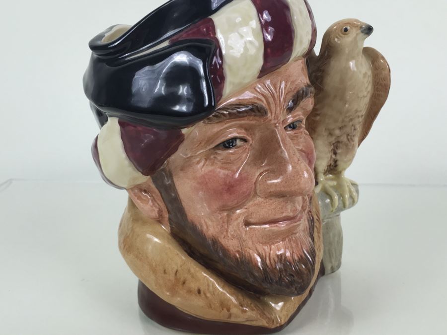 Royal Doulton Large 'The Falconer' D6800 Character Pitcher 1987 Special Commission 1000 [Photo 13]