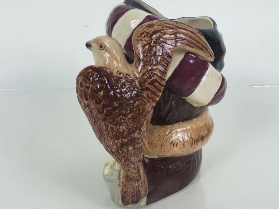 Royal Doulton Large 'The Falconer' D6800 Character Pitcher 1987 Special Commission 1000 [Photo 7]