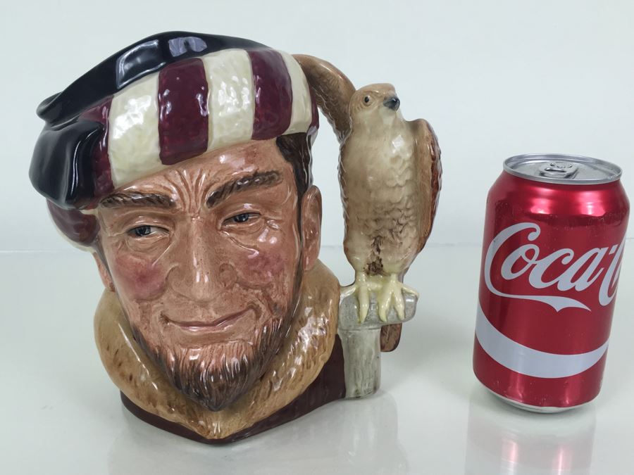 Royal Doulton Large 'The Falconer' D6800 Character Pitcher 1987 Special Commission 1000 [Photo 4]