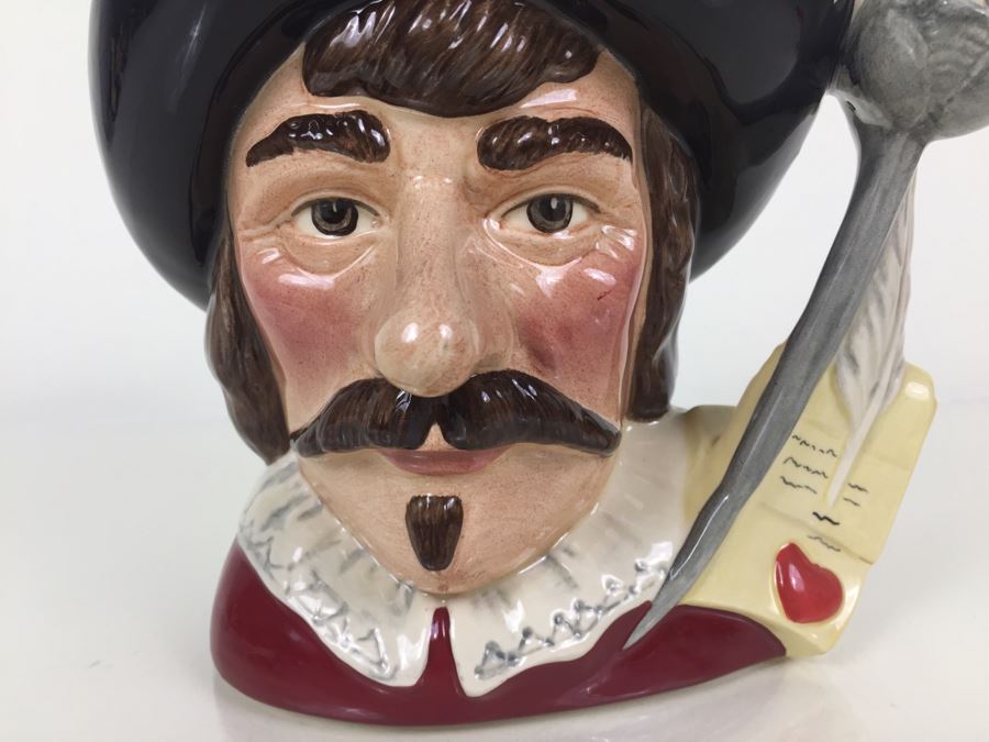 Royal Doulton Large 'Cyrano De Bergerac' D7004 Character Jug 1995 [Photo 2]