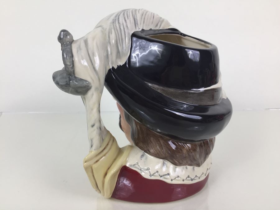 Royal Doulton Large 'Cyrano De Bergerac' D7004 Character Jug 1995 [Photo 7]