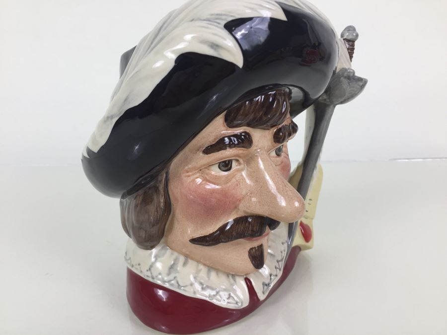 Royal Doulton Large 'Cyrano De Bergerac' D7004 Character Jug 1995 [Photo 10]