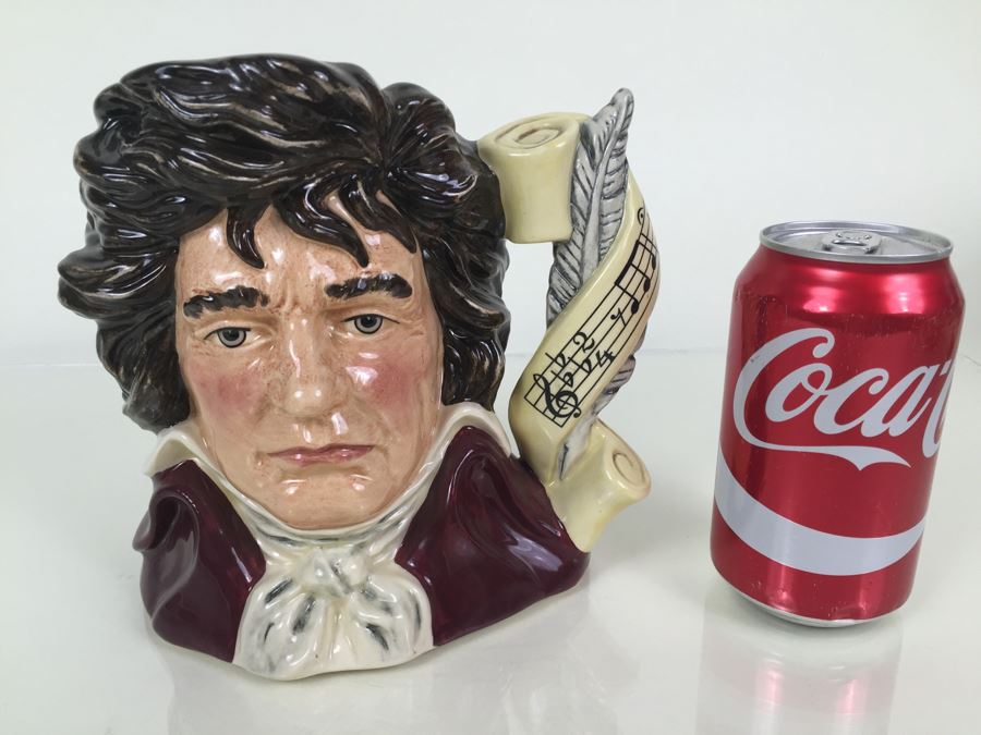 Royal Doulton Large 'Beethoven' D7021 Character Jug 1995 [Photo 4]