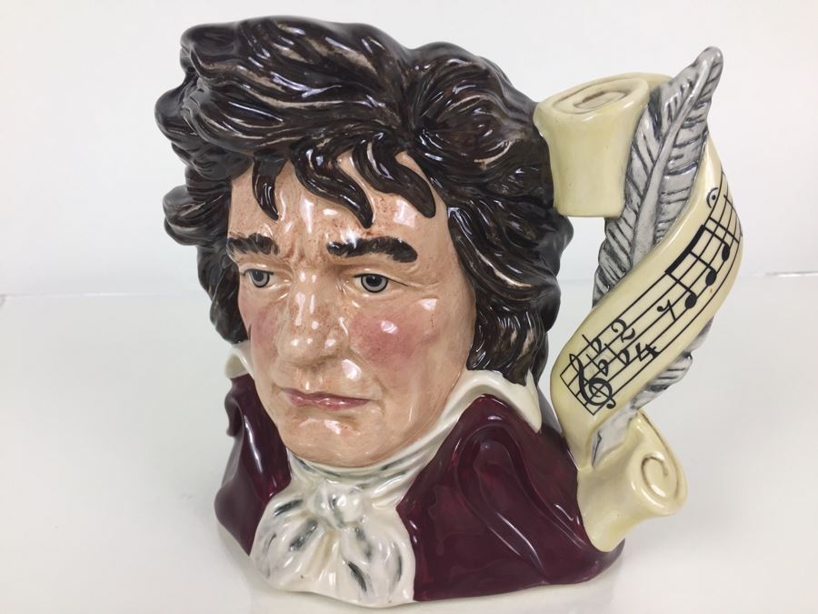 Royal Doulton Large 'Beethoven' D7021 Character Jug 1995 [Photo 5]