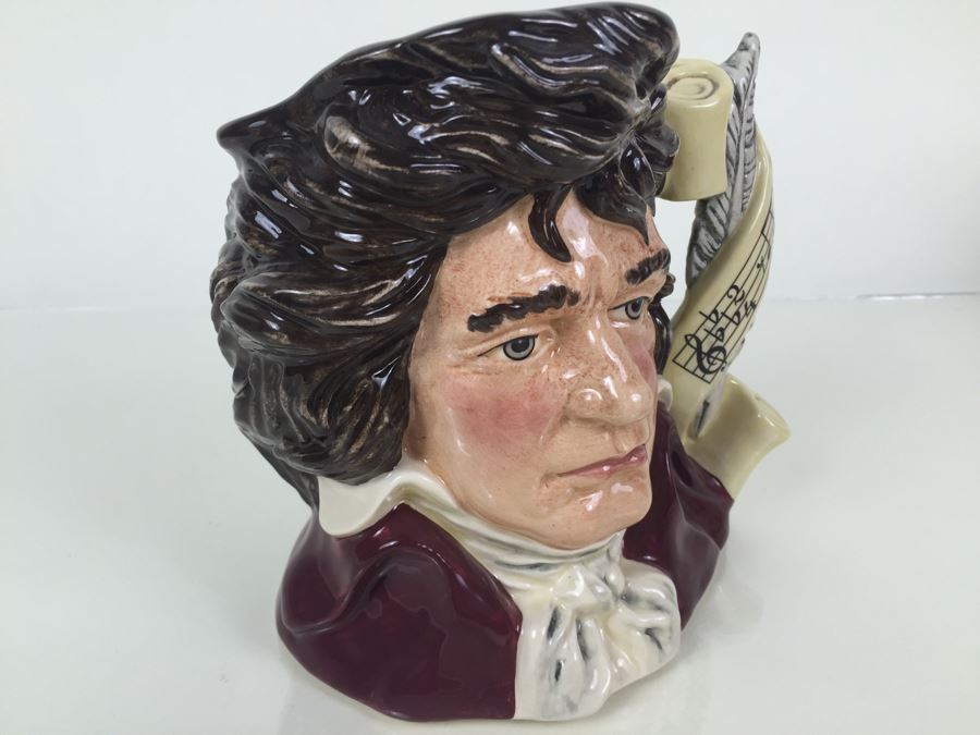 Royal Doulton Large 'Beethoven' D7021 Character Jug 1995 [Photo 9]