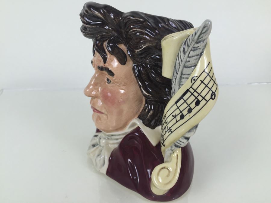 Royal Doulton Large 'Beethoven' D7021 Character Jug 1995 [Photo 6]