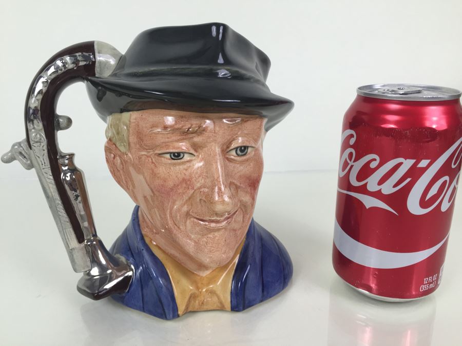 Royal Doulton Large 'The Antique Dealer' D6807 Character Jug 1988 Limited Edition Of 5,000 Signed [Photo 4]