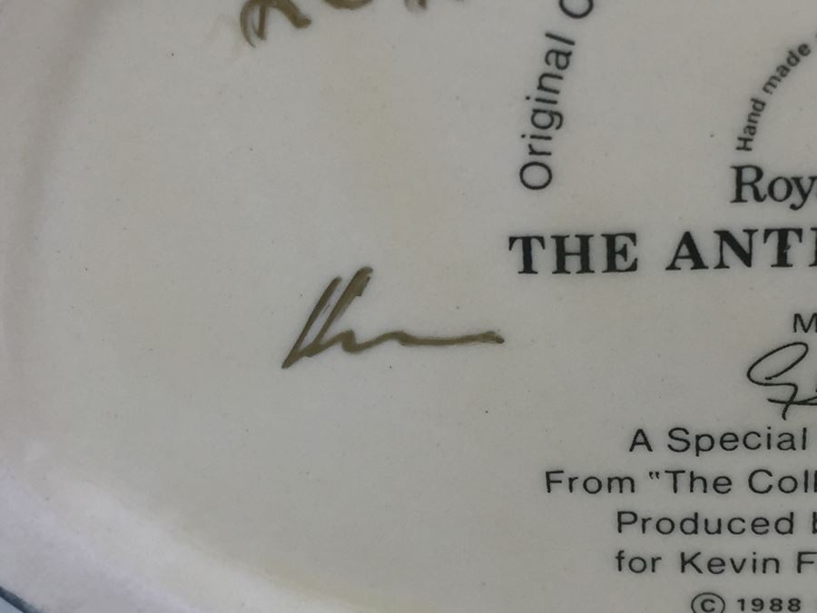 Royal Doulton Large 'The Antique Dealer' D6807 Character Jug 1988 Limited Edition Of 5,000 Signed [Photo 13]