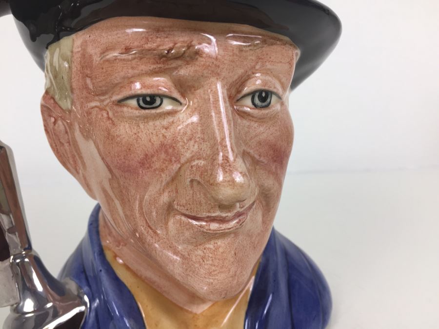 Royal Doulton Large 'The Antique Dealer' D6807 Character Jug 1988 Limited Edition Of 5,000 Signed [Photo 5]