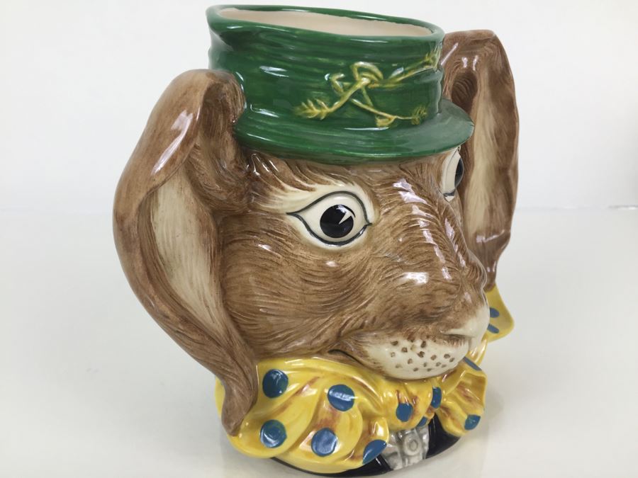 Royal Doulton Large 'The March Hare' D6776 Character Jug 1988 [Photo 9]