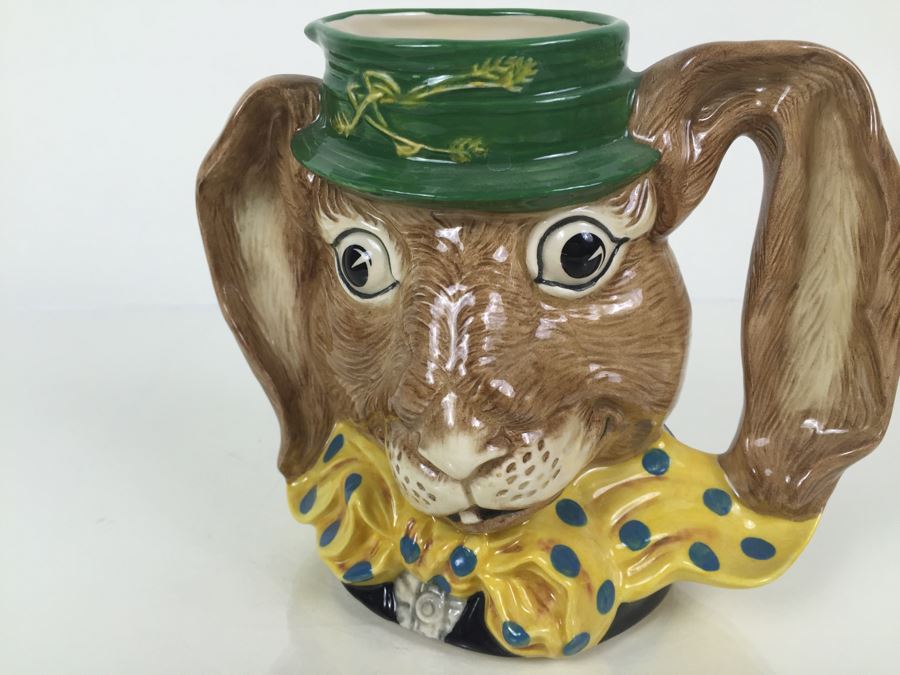 Royal Doulton Large 'The March Hare' D6776 Character Jug 1988 [Photo 10]