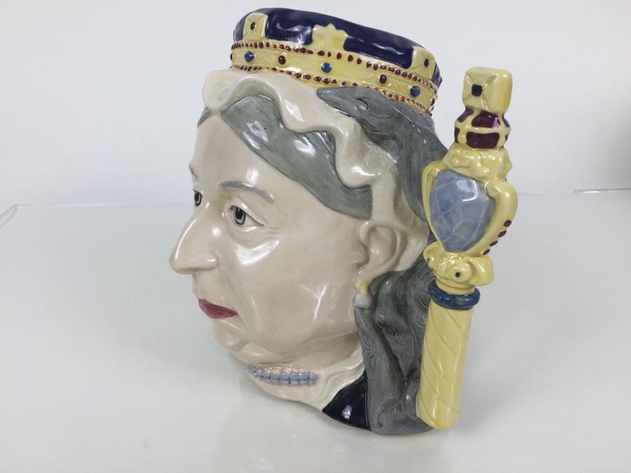 Royal Doulton Large 'Queen Victoria' D6788 Character Jug 1987 Limited Edition 1,416 Of 3,000 [Photo 6]