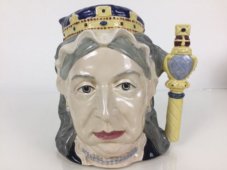Royal Doulton Large 'Queen Victoria' D6788 Character Jug 1987 Limited Edition 1,416 Of 3,000 [Photo 1]