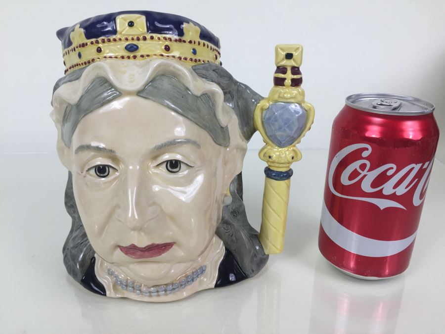 Royal Doulton Large 'Queen Victoria' D6788 Character Jug 1987 Limited Edition 1,416 Of 3,000 [Photo 4]