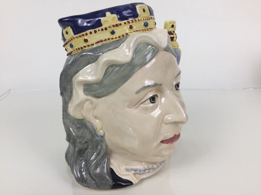 Royal Doulton Large 'Queen Victoria' D6788 Character Jug 1987 Limited Edition 1,416 Of 3,000 [Photo 10]