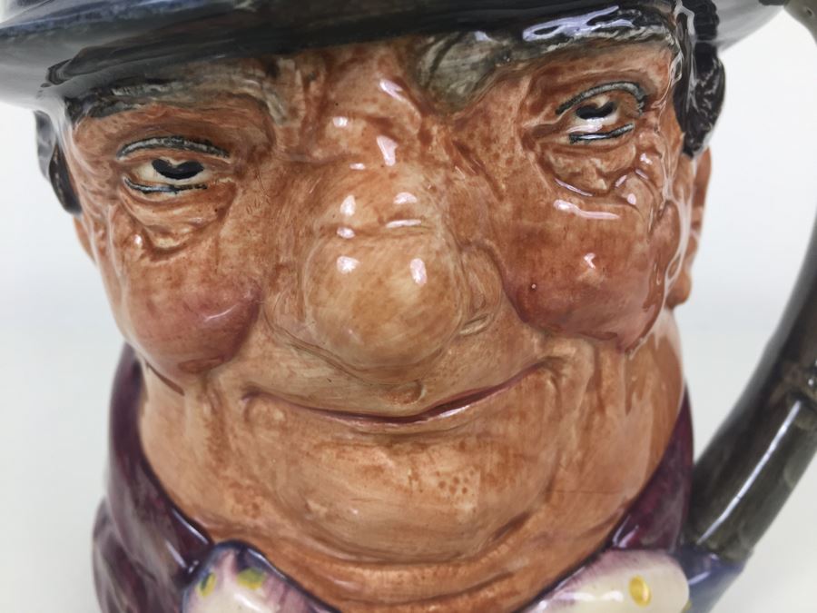 Royal Doulton Large 'Tony Weller' Character Pitcher [Photo 2]