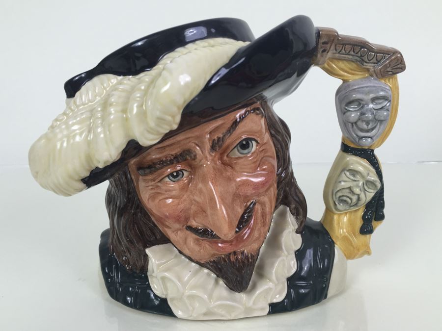 Royal Doulton Large 'Scaramouche' D6774 Character Pitcher 1987 Limited Edition 349 Of 1,500 [Photo 1]