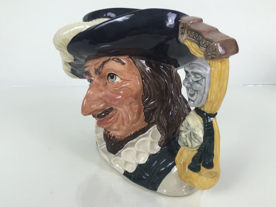 Royal Doulton Large 'Scaramouche' D6774 Character Pitcher 1987 Limited Edition 349 Of 1,500 [Photo 6]