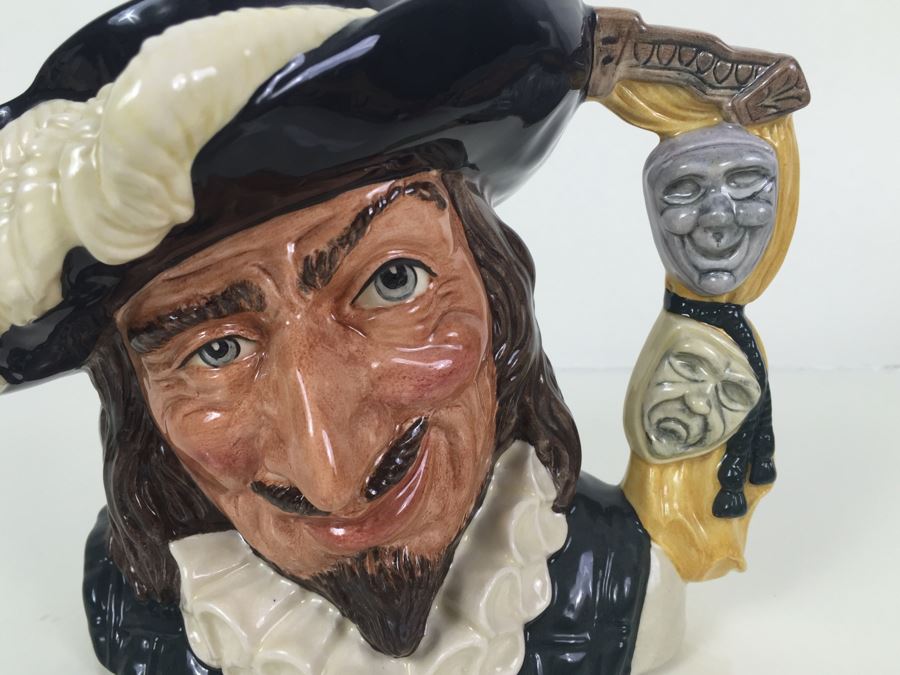 Royal Doulton Large 'Scaramouche' D6774 Character Pitcher 1987 Limited Edition 349 Of 1,500 [Photo 5]