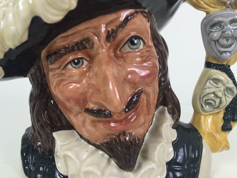 Royal Doulton Large 'Scaramouche' D6774 Character Pitcher 1987 Limited Edition 349 Of 1,500 [Photo 2]