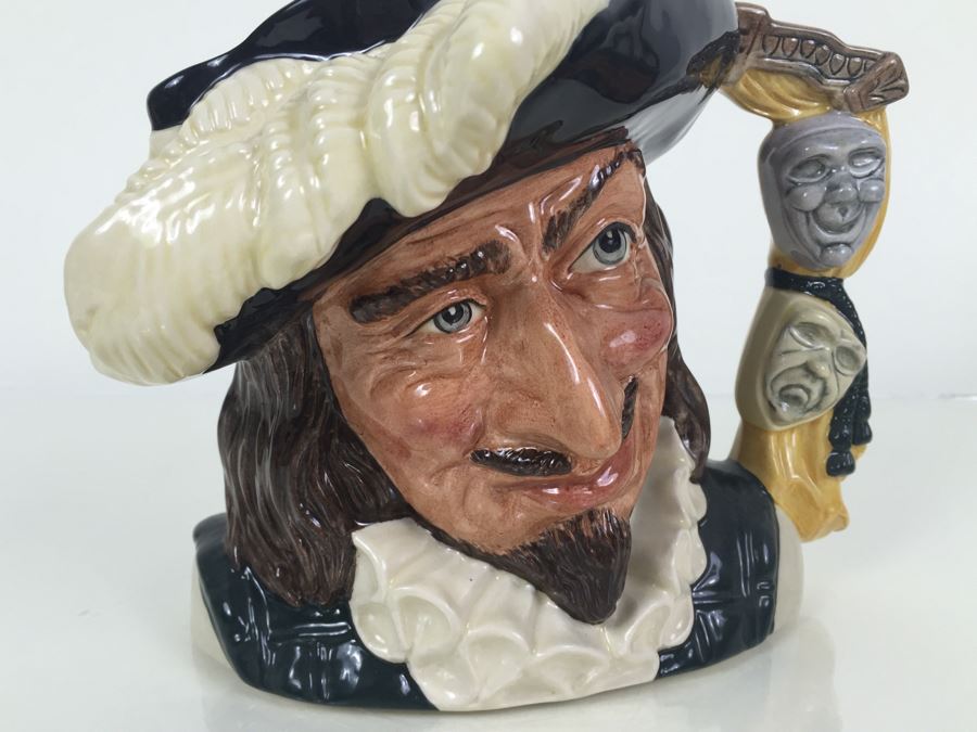 Royal Doulton Large 'Scaramouche' D6774 Character Pitcher 1987 Limited Edition 349 Of 1,500 [Photo 12]