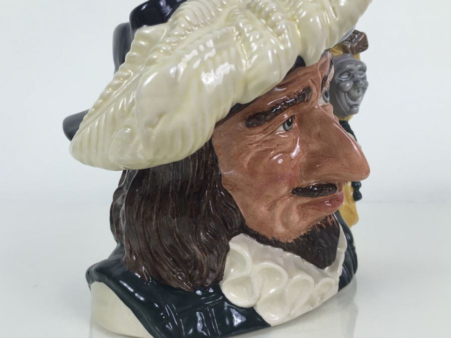 Royal Doulton Large 'Scaramouche' D6774 Character Pitcher 1987 Limited Edition 349 Of 1,500 [Photo 11]