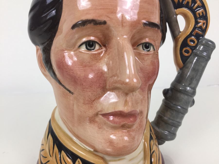 Royal Doulton Large The Great Generals Collection 'Duke of Wellington' D6848 Character Jug 1989 Limited Edition Of 5,000 [Photo 9]