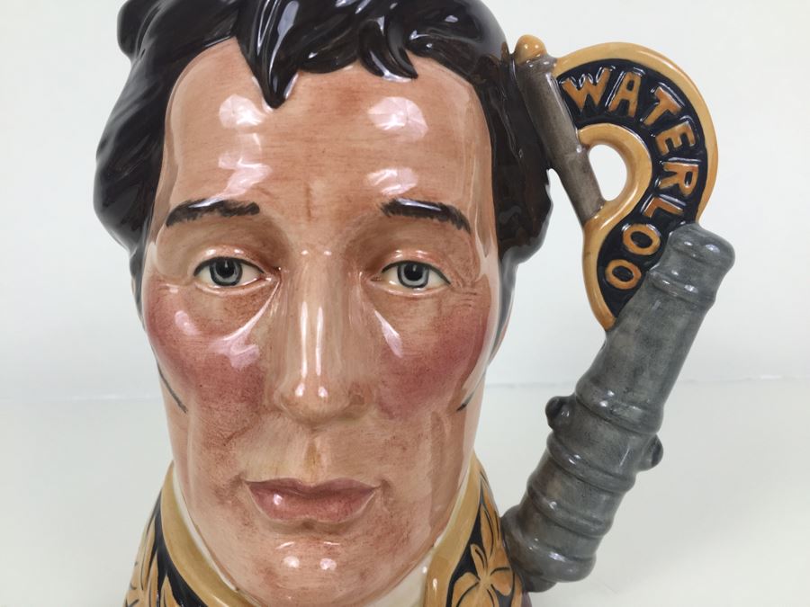 Royal Doulton Large The Great Generals Collection 'Duke of Wellington' D6848 Character Jug 1989 Limited Edition Of 5,000 [Photo 2]