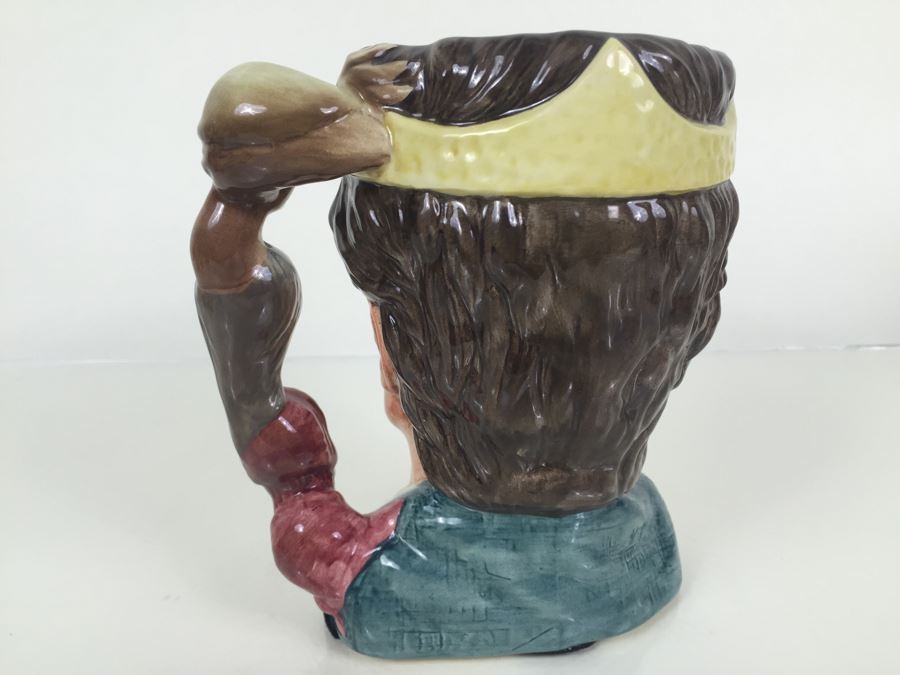 Royal Doulton Large The Shakespearean Collection 'Macbeth' D6667 Character Pitcher 1982 [Photo 8]